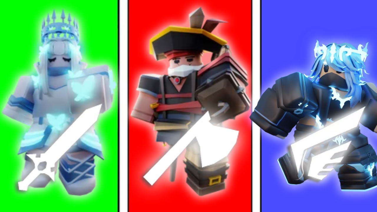 Я использовал ЛУЧШИЙ НАБОР из КАЖДОГО класса в Roblox Bedwars..