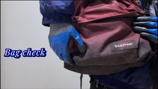ASMR | TSA backpack check (gloves, zipper, textile sounds) 🎒