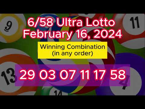 Lotto outlet feb 16
