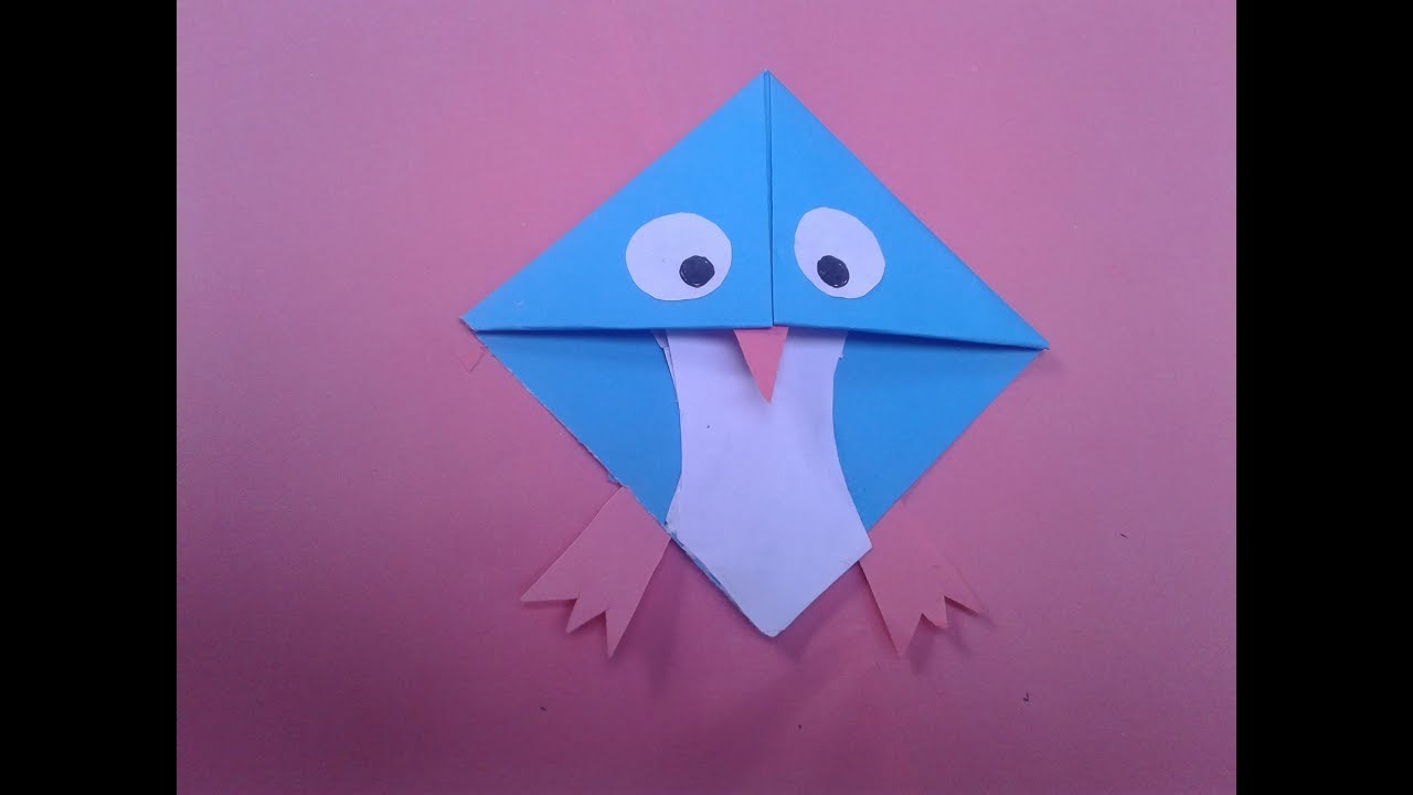 How To Make A Paper Angry Bird Easy Tutorials A Paper Folding Origami Angry Bird
