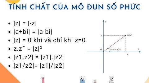 Phương pháp môđun hoá giải nhanh bài toán số phức
