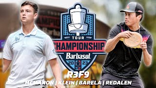 2023 Disc Golf Pro Tour Championship | R3, F9 FINALS | McMahon, Klein, Barela, Redalen | Gatekeeper