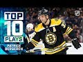 Top 10 Patrice Bergeron plays from 2018-19