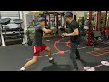 Boxing Pad work | Samir Hamdam showing Speed &amp; Power