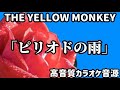 【歌詞付き・高音質カラオケ音源】 THE YELLOW MONKEY『ピリオドの雨』