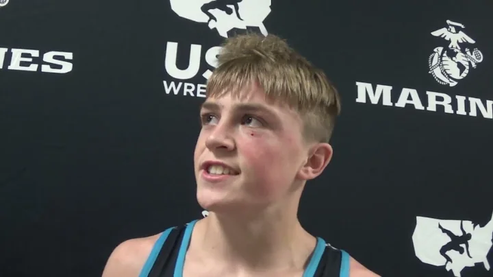 Mack Mauger (ID), 2022 Junior Nationals Greco-Roman champion at 106 pounds