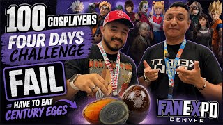 FanExpo Denver - 100 Cosplayers in 4 Days Challenge | Day 2: We're Falling Behind?!