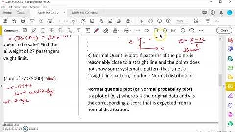 OpenStax  Statistics CH 7.2 Normality Assessment # 2
