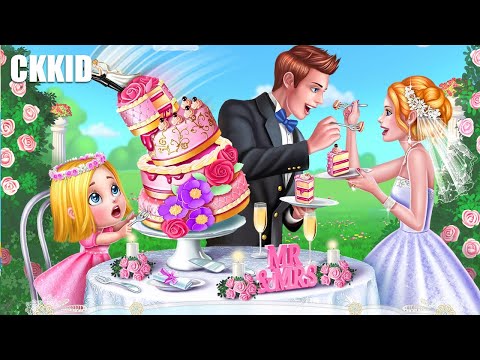 วุ่นรักเจ้าสาวมือใหม่ |  Wedding Planner 💍 - Girls Game DressUp MakeUP Cake Desing @CKKID