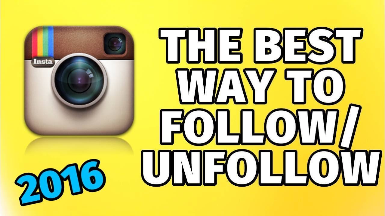 The Follow/Unfollow Method That Works - YouTube