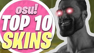 osu! Top 10 Non-Anime Skins Compilation