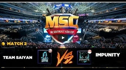 #Day 2 MSC Grand Final:Team Saiyan vs Impunity Match 2