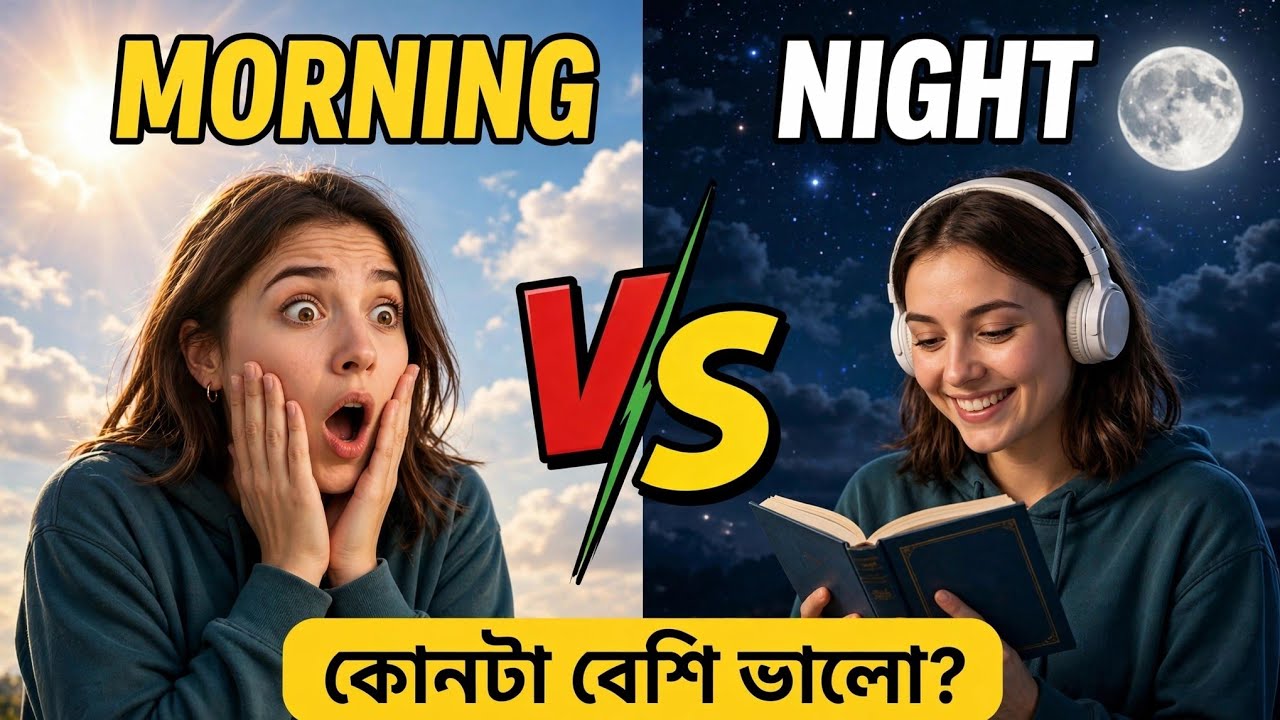 👉 সকালে না রাতে পড়লে বেশি মনে থাকে? | Study Tips in Bangla - YouTube