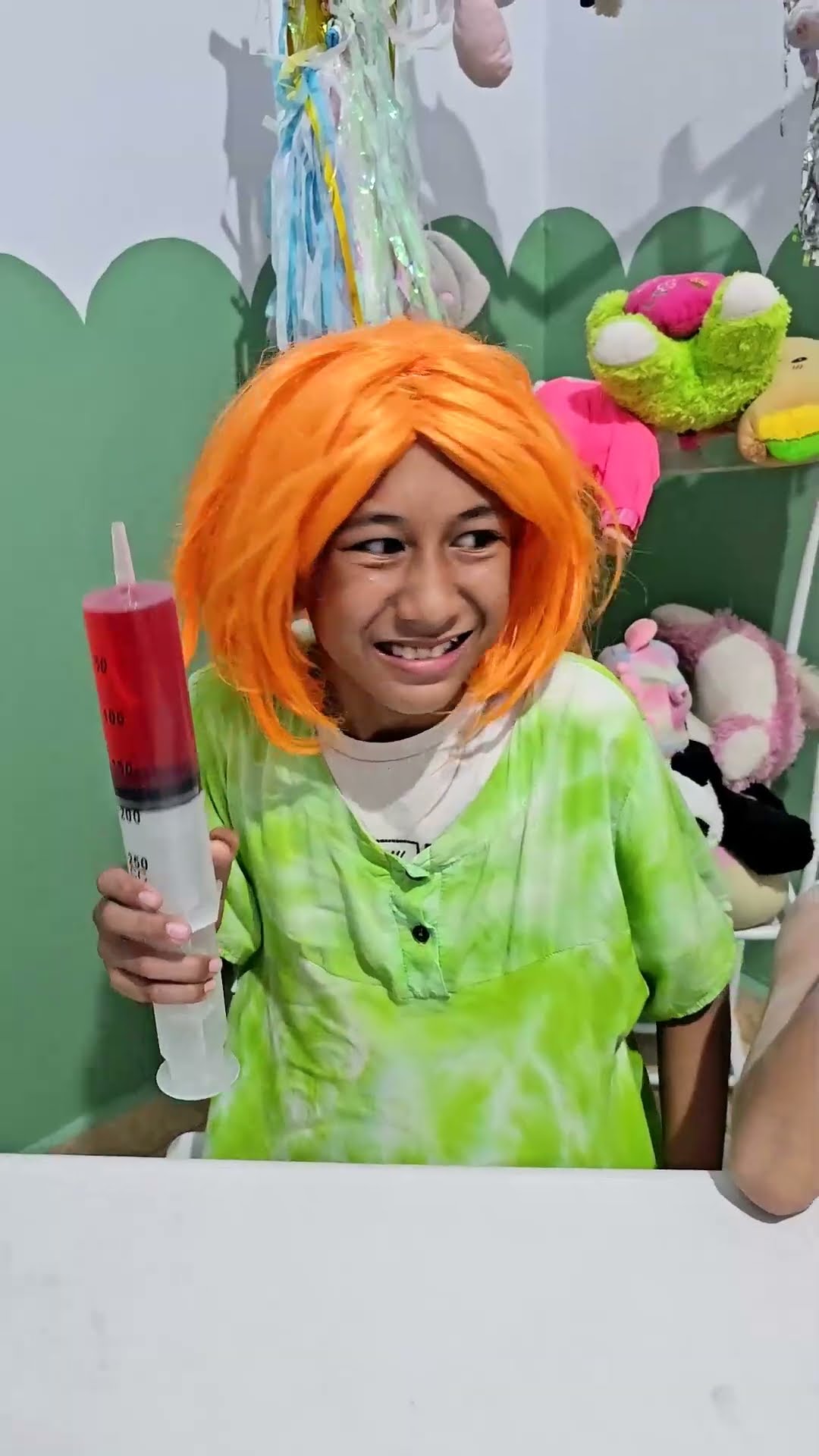 Mom gave me an injection and then cried again