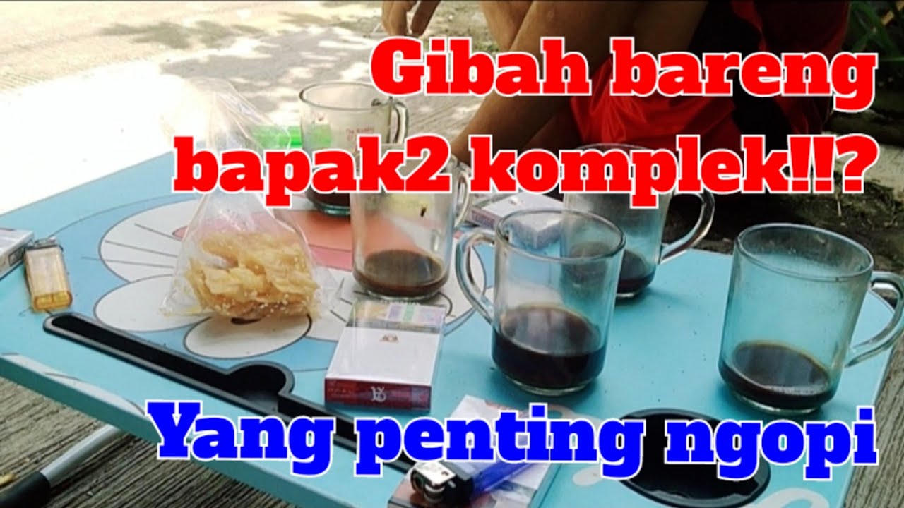 Ngopi bareng orang kompleks 