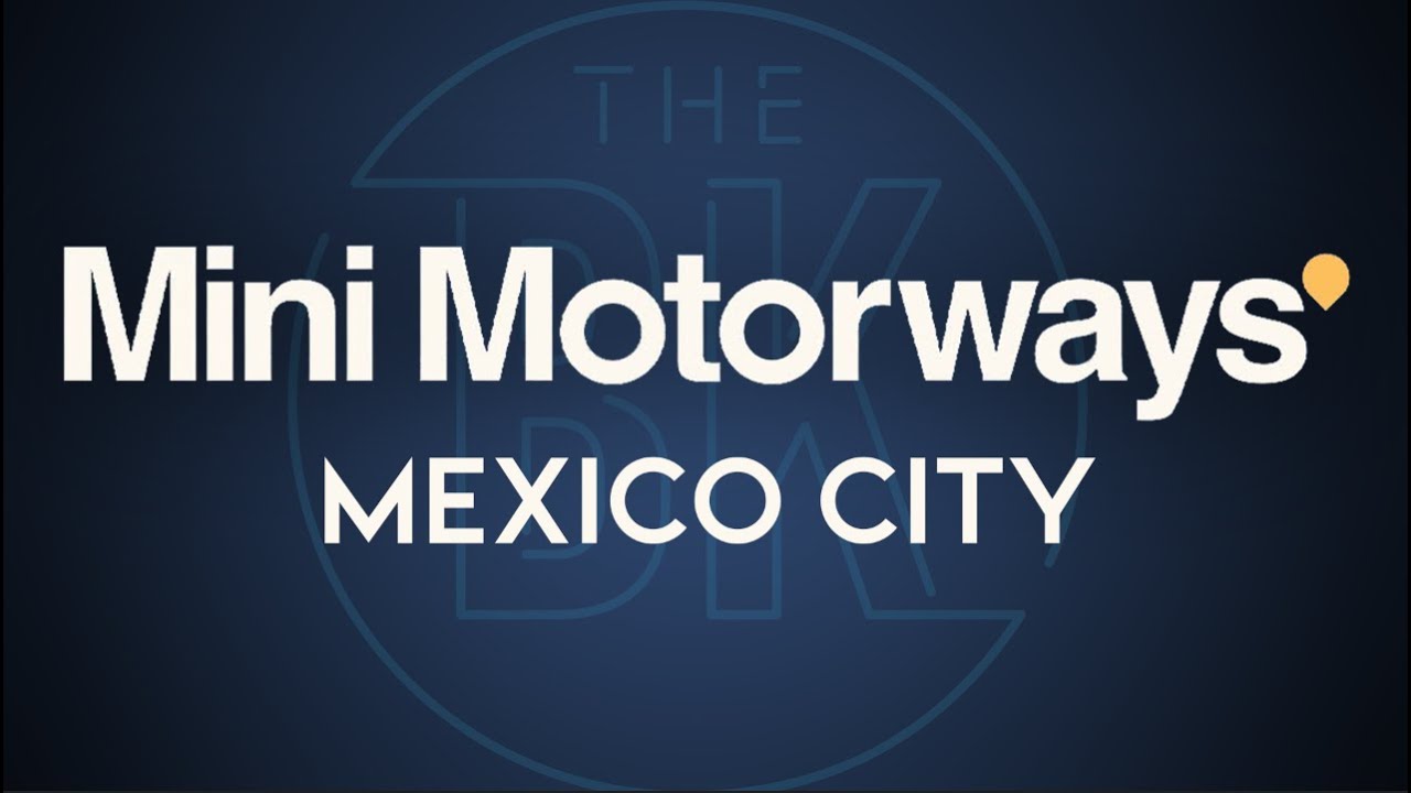 Mini Motorways - Mexico City | FIRST TRY | DARK MODE