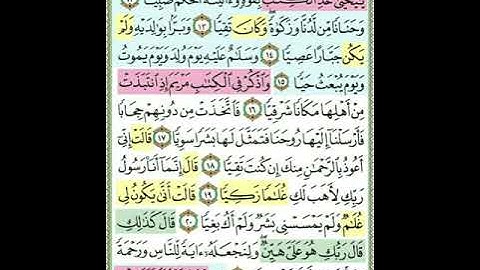 #يايحيى خذ الكتاب بقوة وآتيناه الحكم صبيا# مقطع قرآنى للشيخ عبد الولى _الأركانى من سورة مريم.
