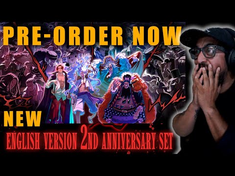 New One Piece TCG 2nd Anniversary Set! | Pre-Order ASAP! - YouTube
