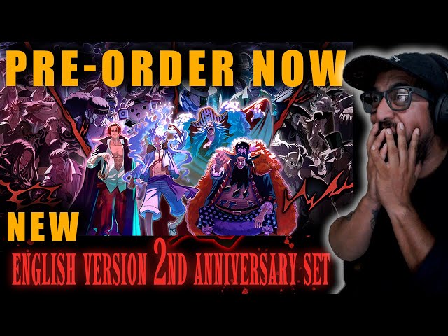 New One Piece TCG 2nd Anniversary Set! | Pre-Order ASAP! - YouTube
