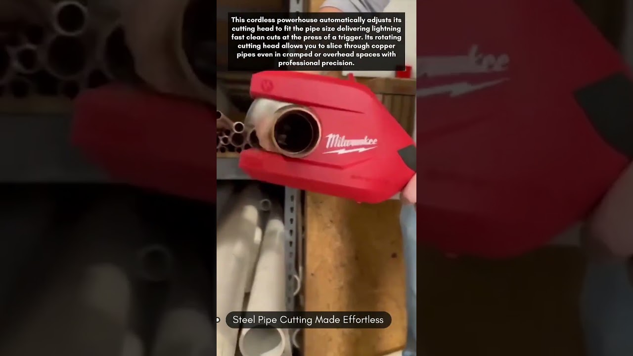 Amazing Steel Pipe Cutting Made Effortless