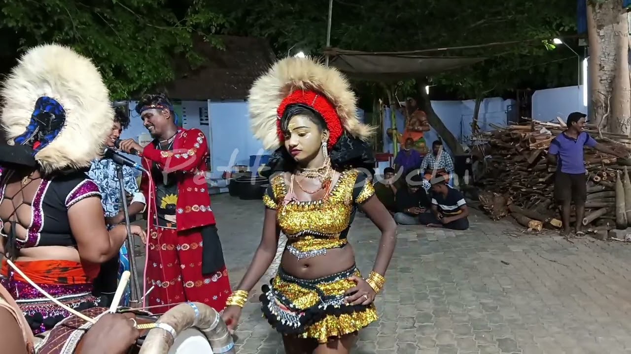 பேத்தி அம்மா பாட்டி 3 தலைமுறை சேர்ந்து கலக்கும் கரகாட்டம் கோவில்பட்டி மலையாளத்து சுடலை மகாராஜா 