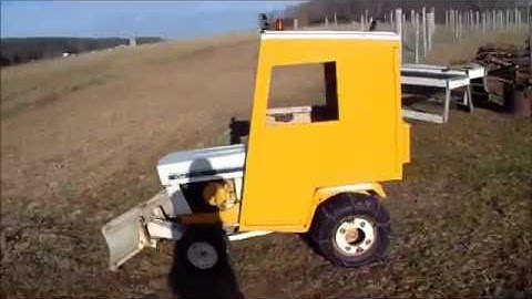 DIY Cub Cadet 149 Snow Cab Part-2_Presented by Farmitecture