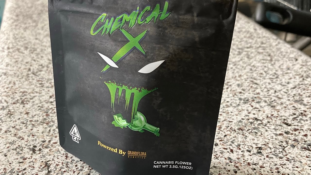 CHEMICAL X STRAIN REVIEW 🧪⛽️• GRANDIFLORA GENETICS • OAKLANDGROWN 4K