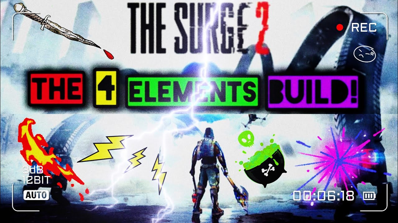 THE SURGE 2: THE 4 ELEMENTS SPEED BUILD! [NG+]
