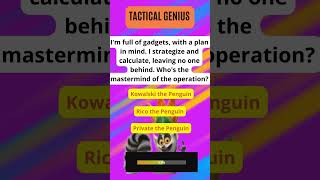 Celebrity Crack the Code: Unveiling the Tactical Genius Riddle from Madagascar Movie! Profile