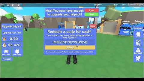 All New Code in Jetpack Simulator!