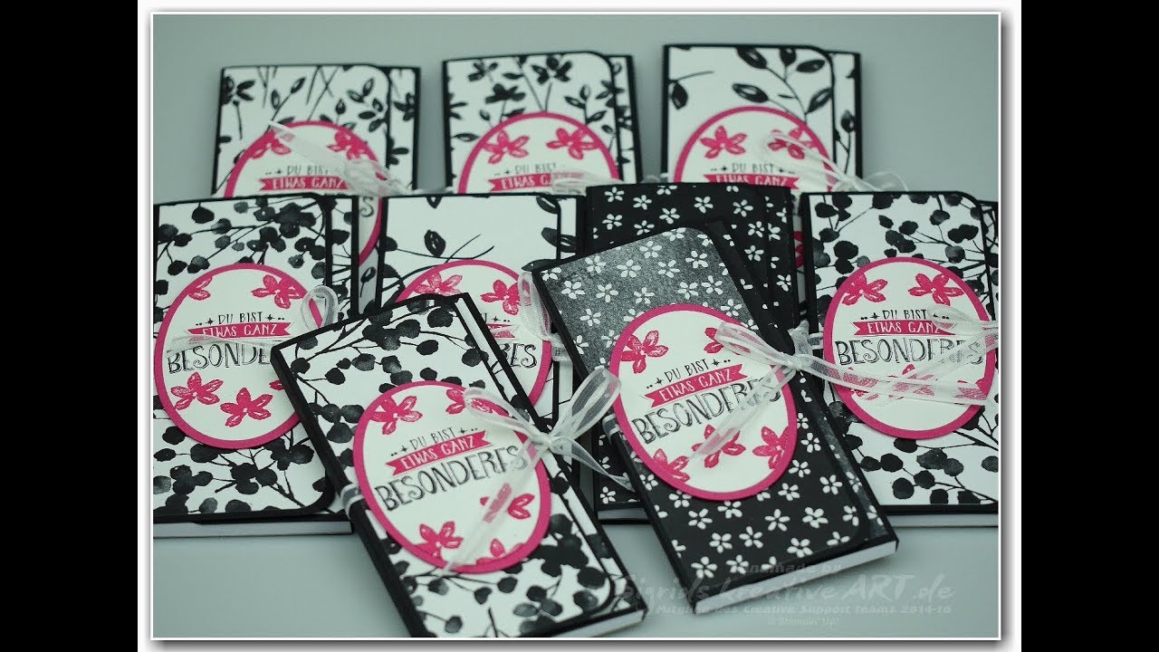 Kreative Auszeit mit Sigrid - Kellnerblock verpacken