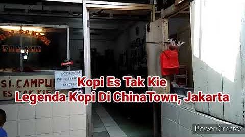 Mencicipi Kopi Es Tak Kie yg Legendaris ☕☕