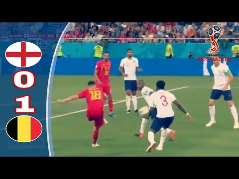 Inggris vs Belgia 0 - 1 Highlights &amp; Goals