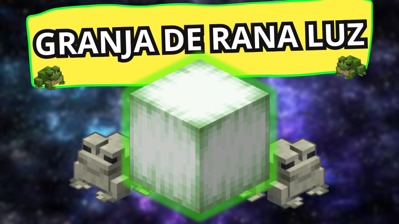 Jungle Gpu Rana Minecraft Minecraft Bedrock: Granja de RANA LUZ (infinita) 1.21.2 🐸 | Survival ...
