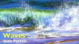 Painting Waves With Pastels Tutorial