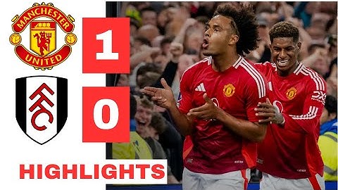 Man United vs Fulham (1-0) HIGHLIGHTS | Joshua Zirkzee Goal vs Fulham.