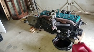 Pontiac straight eight idle and rev