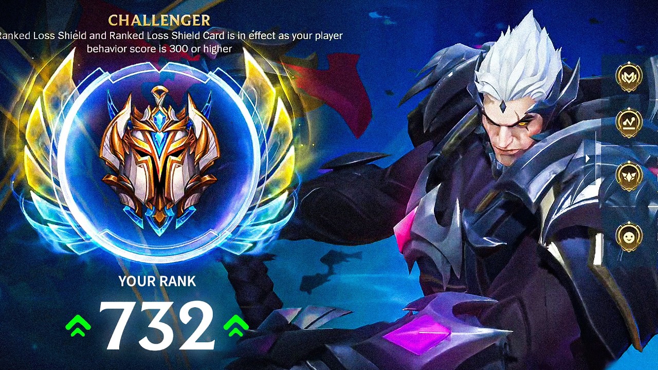 Darius Challenger Rank 732 on the Server • (Runes & Build) 🔥 YO en WILD RIFT