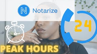 Peak Hours on Notarize 🤔|| Motivating myself through the slow season as LSA.