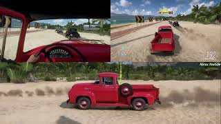 1956 FORD F-100 Racing in Forza Horizon 5 - Single Player Race PC Gameplay
