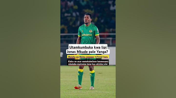 Jonas Mkude, utamkumbuka kwa lipi pale Yanga?