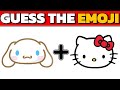 Guess the sanrio characters by the emoji  voice  hello kitty and friends  hello kittycinnamoroll