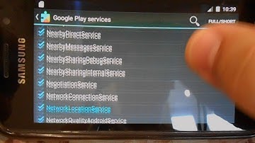 GooglePlayServices which strongly recommeded to turn off on Galaxy S i9000