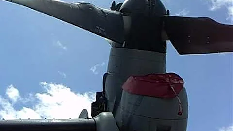 Marine Tiltrotor "DREAM MACHINE" Bell-Boeing V-22 Osprey turboprop VTOL/STOL AirShow 2010 #1