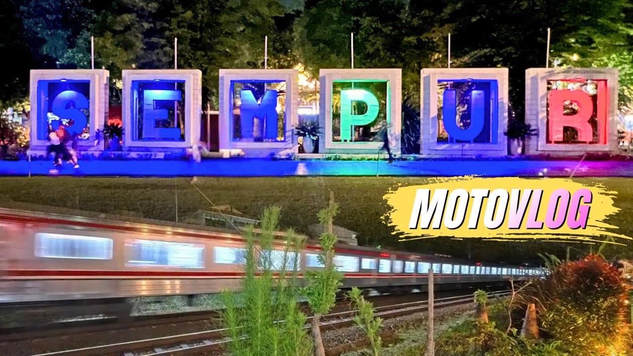 Seperti apa Lapangan Sempur di Malam hari ? | Motovlog malam hari Menuju Lapangan Sempur 