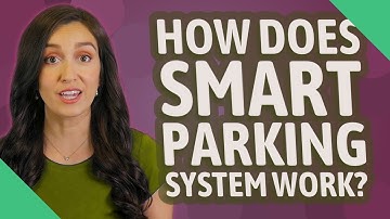 How does smart parking system work?