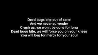 Miniatura de vídeo de "Lordi - Dead Bugs Bite | Lyrics on screen | HD"