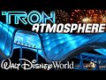 INCREDIBLE TRON NIGHTTIME ATMOSPHERE at Walt Disney World! - Spoiler Free
