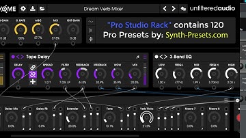 Unfiltered Audio BYOME - "Pro Studio Rack" Special Pro Presets