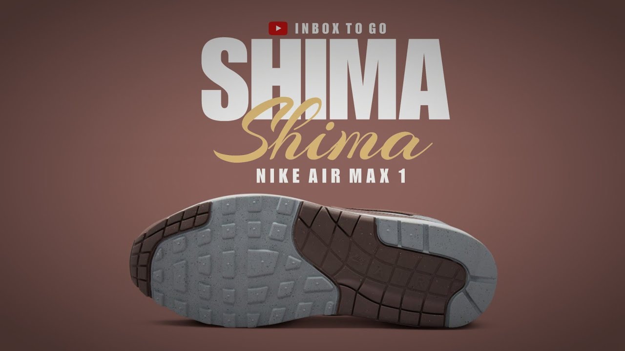 2023 SHIMA SHIMA Nike Air Max 1 DETAILED LOOK + PRICE